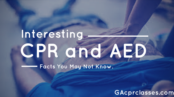 Interesting CPR and AED Facts You May Not Know